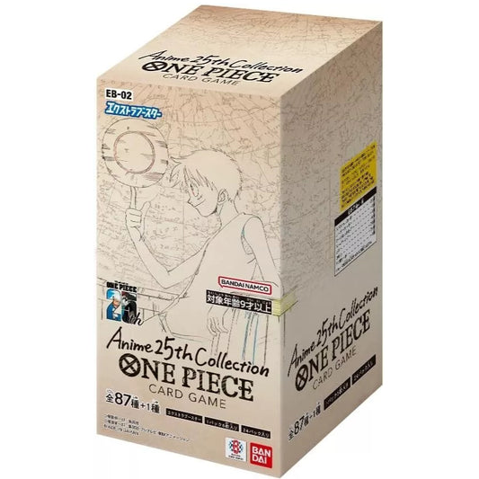 One Piece TCG - Anime 25th Collection EB02 Display JP I Live BoxBreak